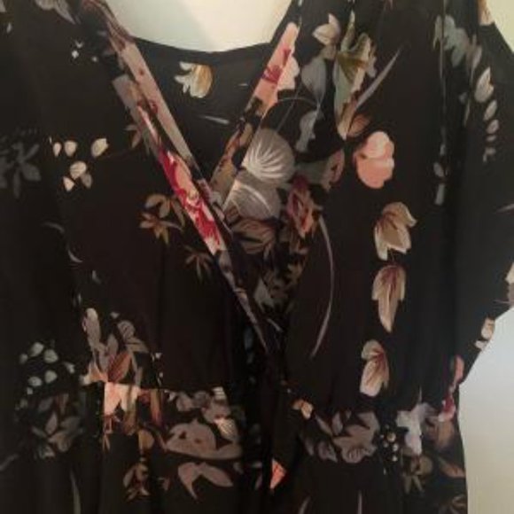SHEIN CURVE FLORAL PRINT DRESS - Picture 3 of 5